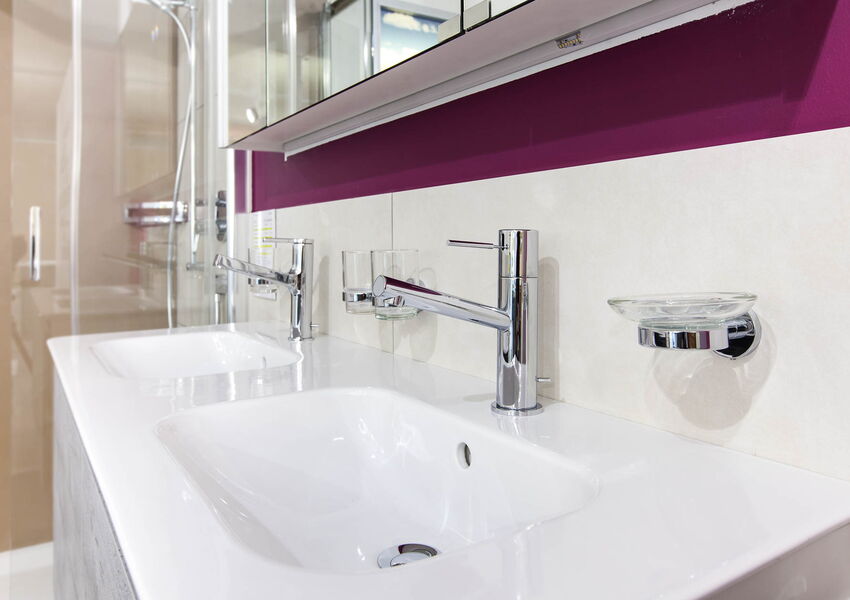Badezimmer rosa